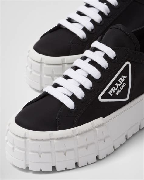 prada gabardine sneakers|prada chunky sneakers.